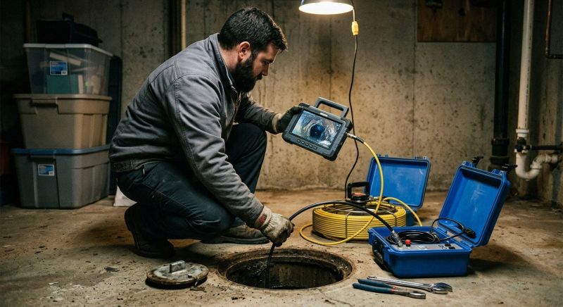Sewer Drain Inspection Service in Charlotte, NC