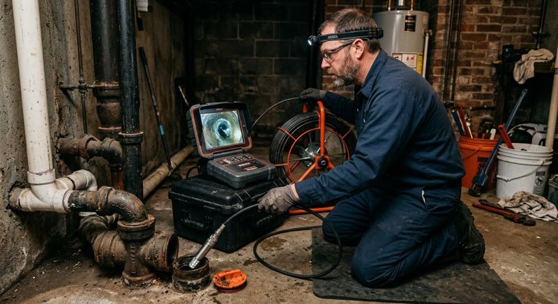Drain Camera Inspection in Denver, CO