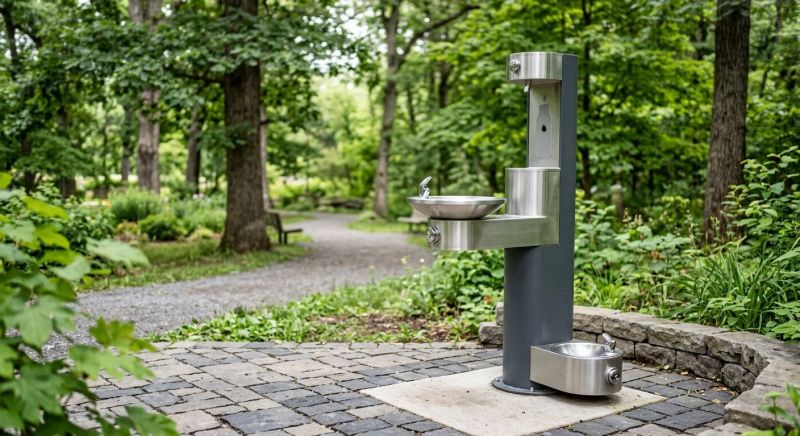 Drinking Fountain Installation in Reno, NV