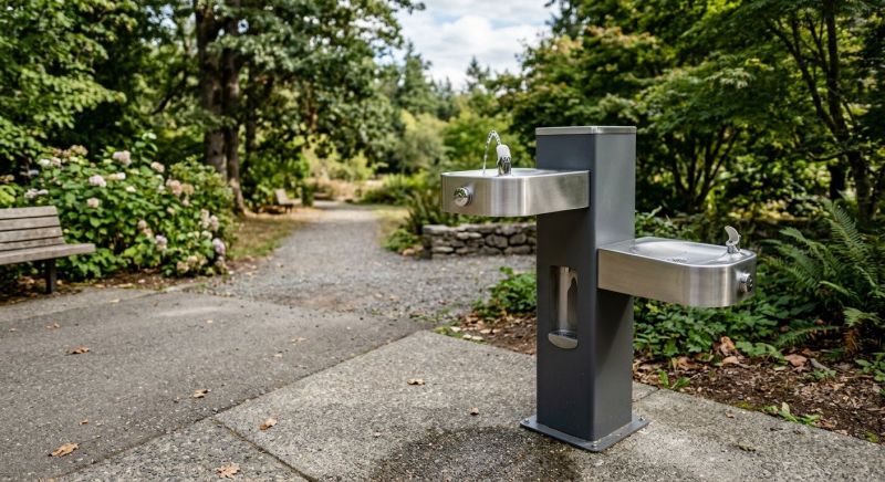 Drinking Fountain Installation in St Louis, MO