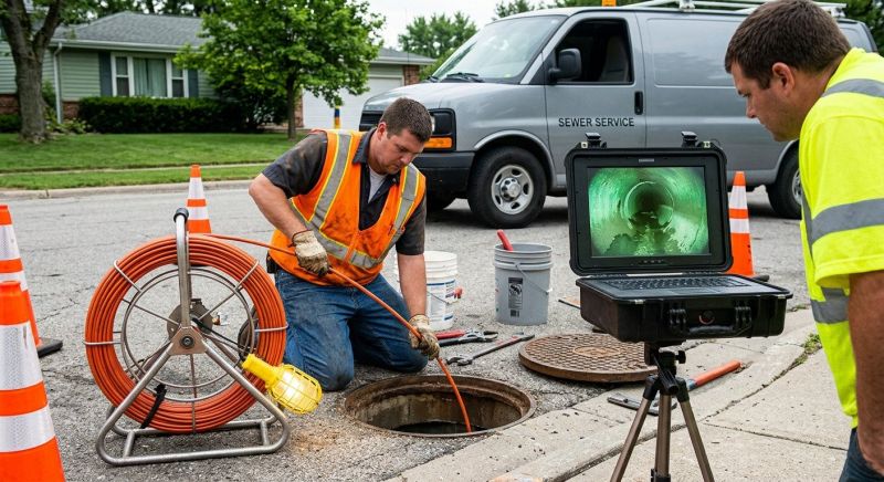 Sewer Line Camera Service in Charlotte, NC