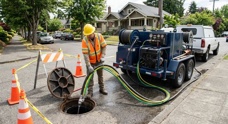 Sewer Line Jetting in Denver, CO
