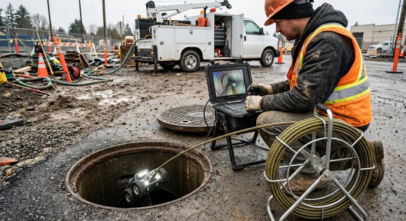 Sewer Video Inspection in Charlotte, NC